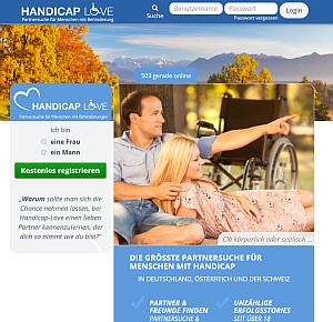 Handicap Love - Die Singlebörse für Menschen mit Behinderungen - seriös und kostenlos