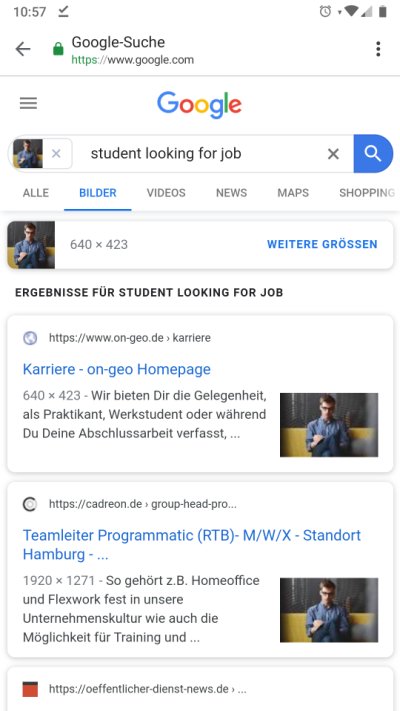 Google Fake bilder mobil erkennen