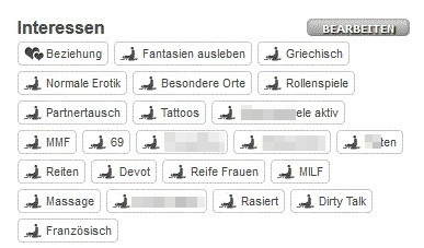Cougartreff Sex Interessen von reifen Frauen