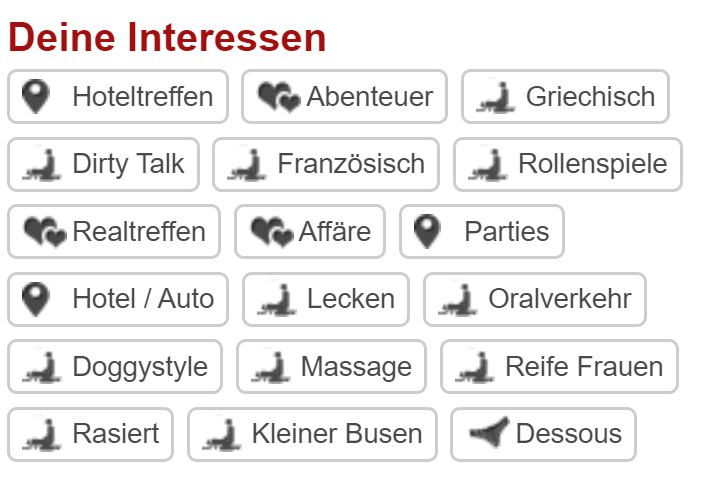 cougartreff sexuelle interessen auswählen