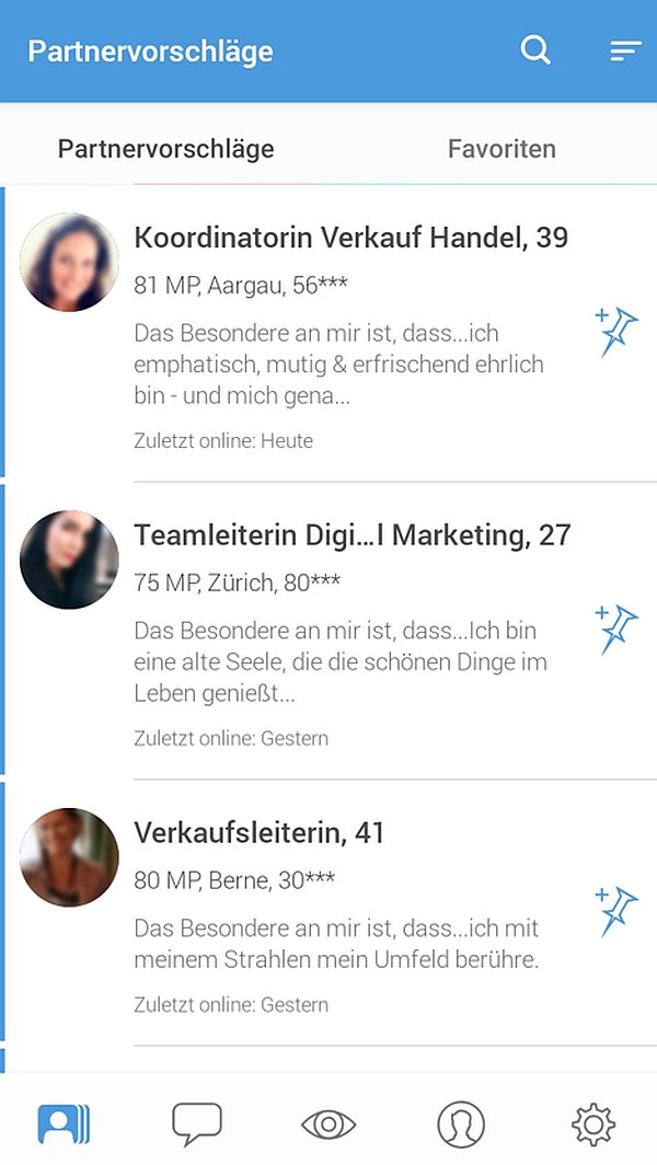 partnervorschlaege elitepartner app