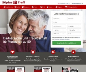 50plus-Treff.ch screenshot