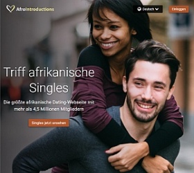 AfroIntroductions.com screenshot