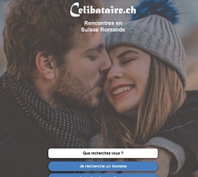 Celibataire.ch screenshot
