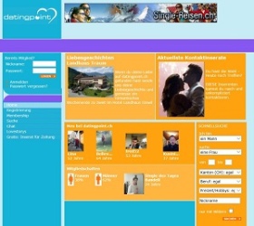datingpoint.ch screenshot