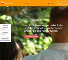 Halbvoll.net screenshot