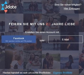 Jdate screenshot