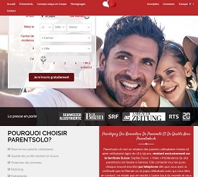 Parentsolo.ch screenshot