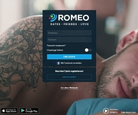 PlanetRomeo screenshot