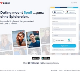 Zoosk Schweiz screenshot