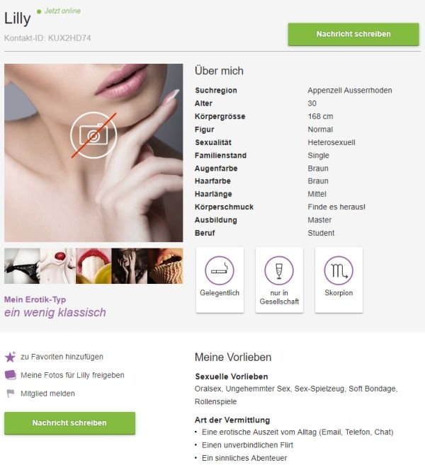 c-date: Ein Beispielprofil