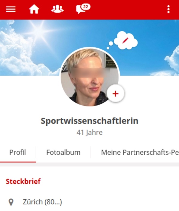 Parship: Ein Beispielprofil