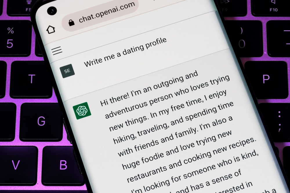 ai profile writing image